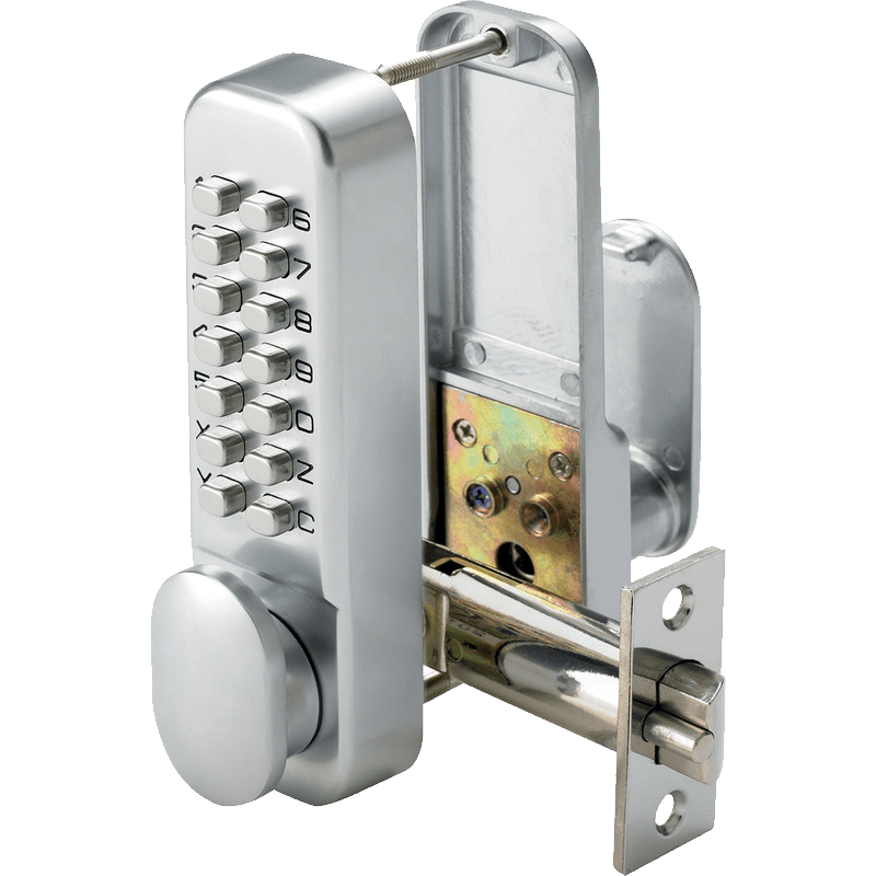 number lock striped down